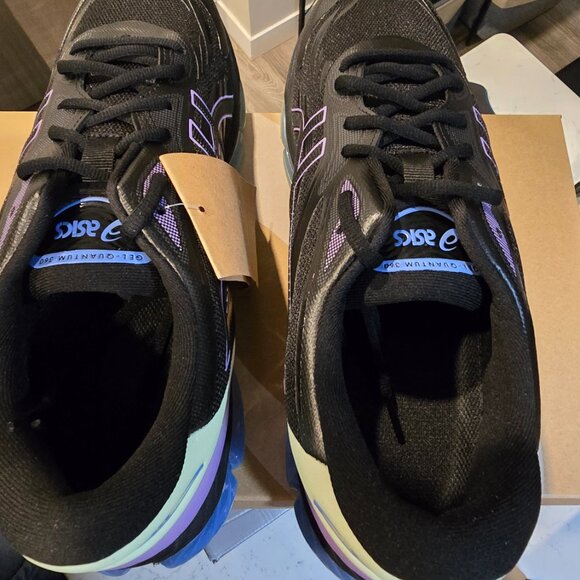 Asics Sportstyle Gel-Quantum 360 VIII Black Blue 1203A305 004 Mens Size 11 SHOES - Picture 8 of 10